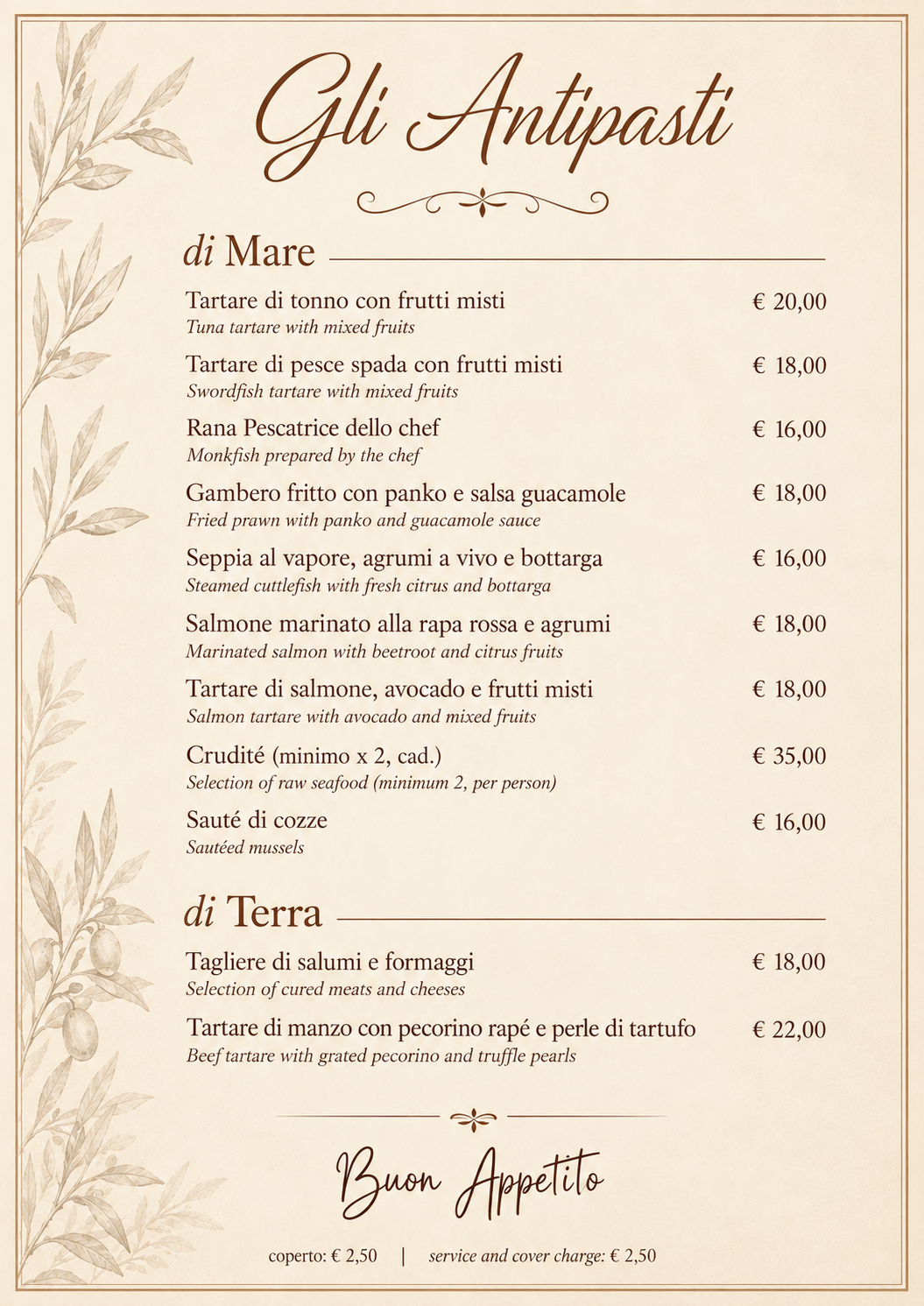 antipasti